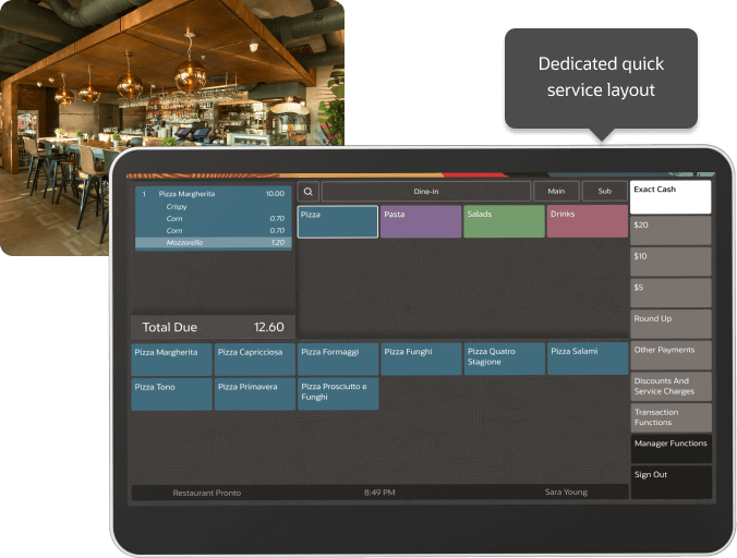 Restaurant Services Examples GloriaFood POS: Restaurant Service Types