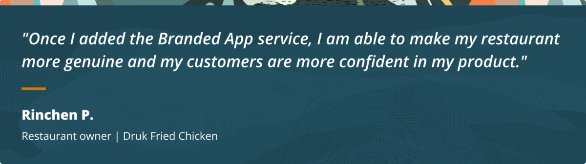 how to increase customers in restaurant: get a branded mobile app
