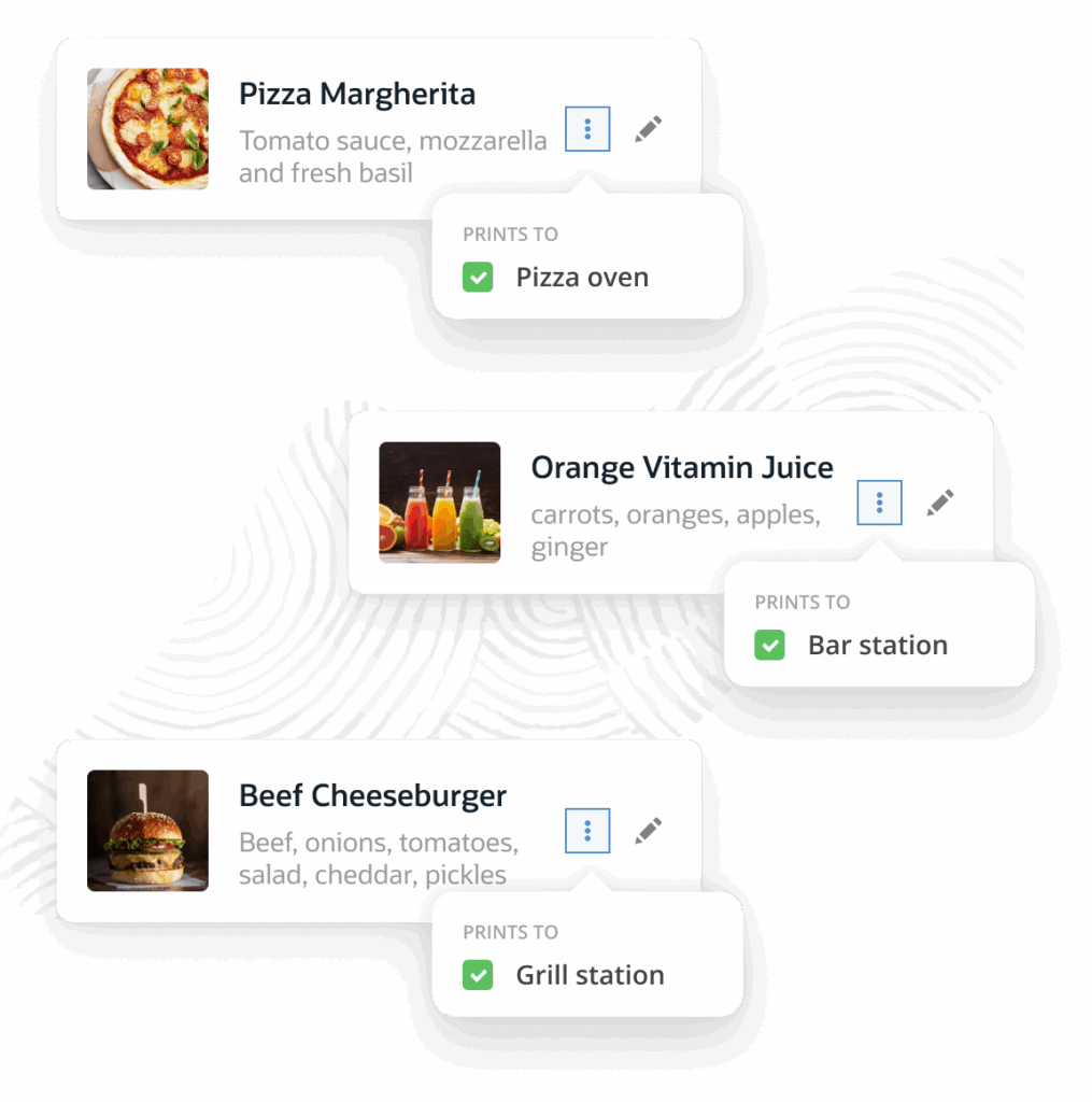have multiple restaurant printers for different kitchen destinations