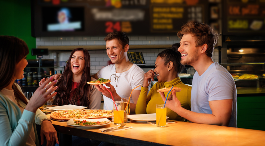 pizza restaurant environment