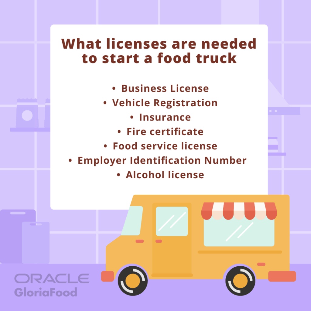 food truck startup checklist