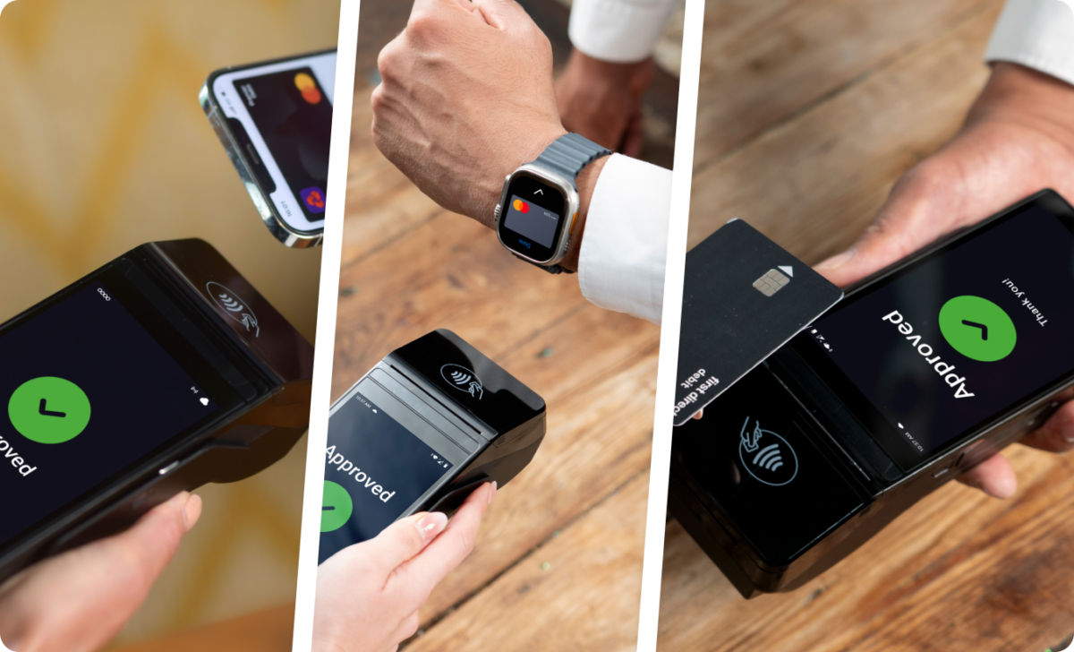 frozen yogurt pos payment device