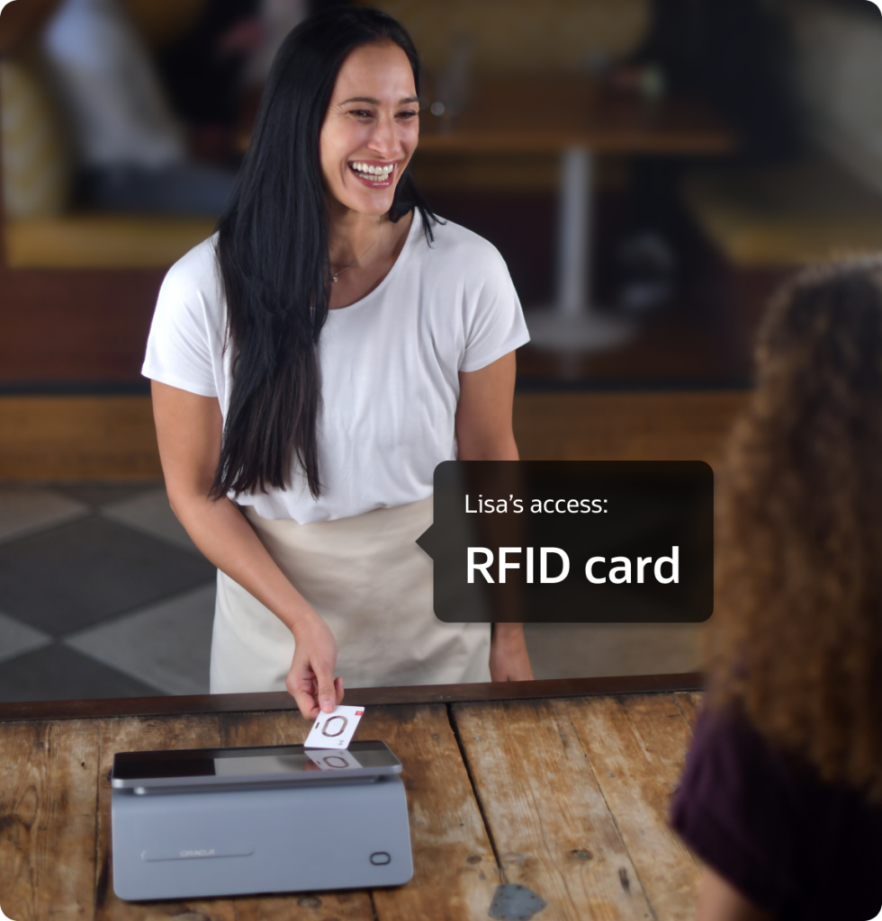 frozen yogurt shop pos rfid