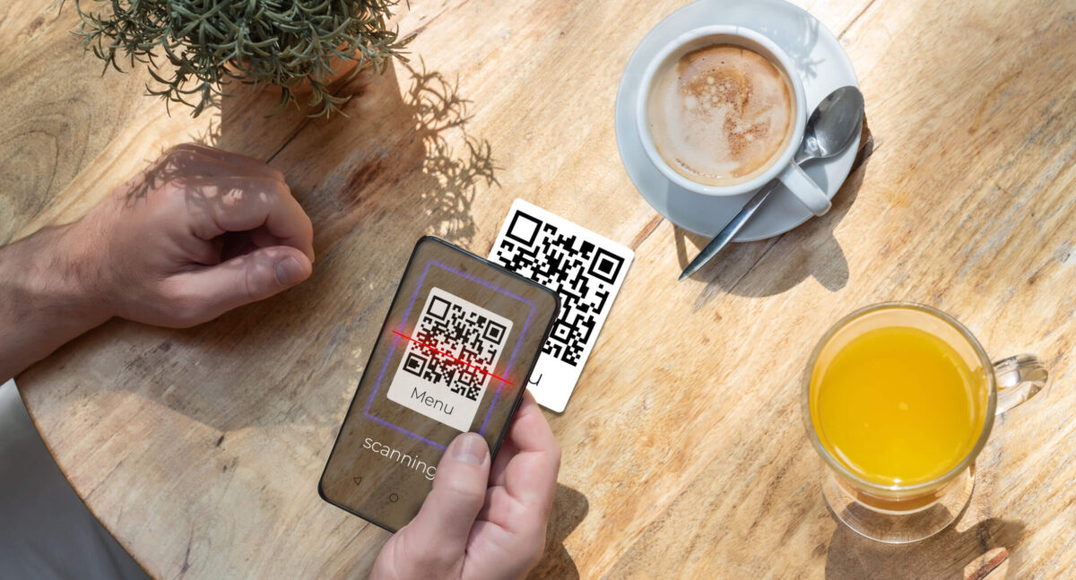 qr code ordering for ice cram shops
