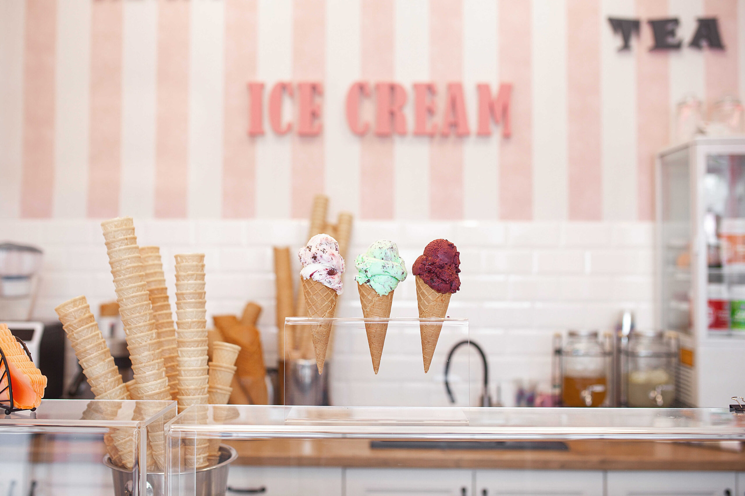 Ice cream shop menu ideas