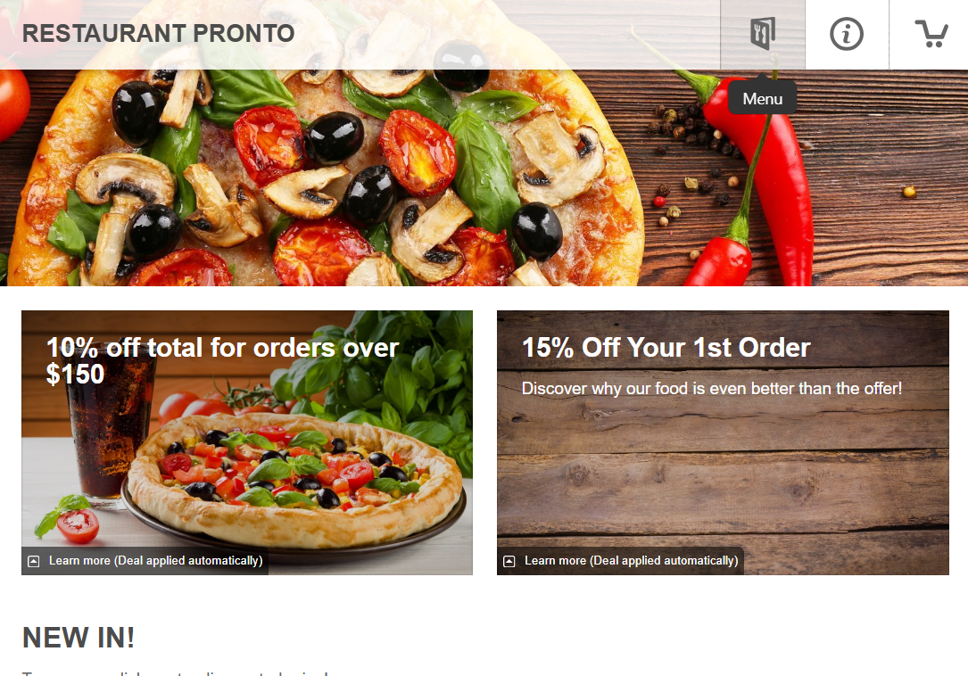 restaurant holidays