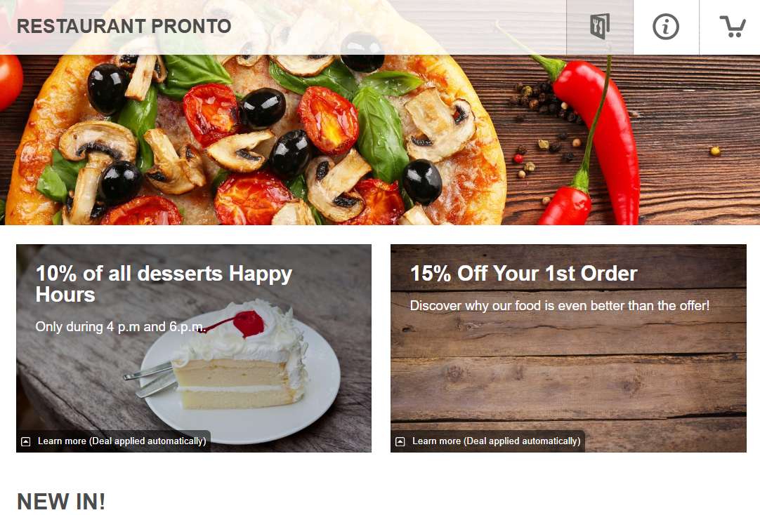 holiday catering promotions