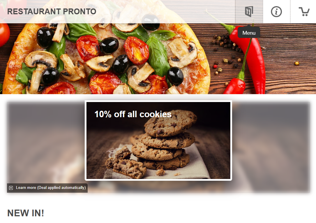 creative restaurant specials