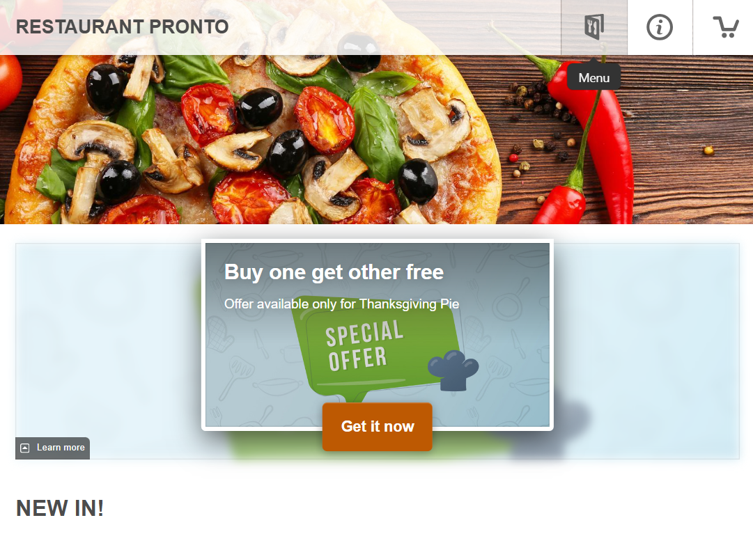 restaurant holiday gift card promotions