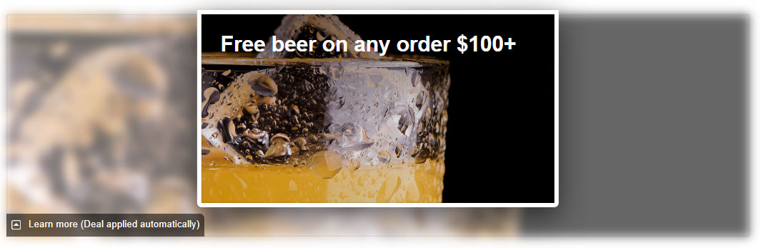 bar and brewery promotion